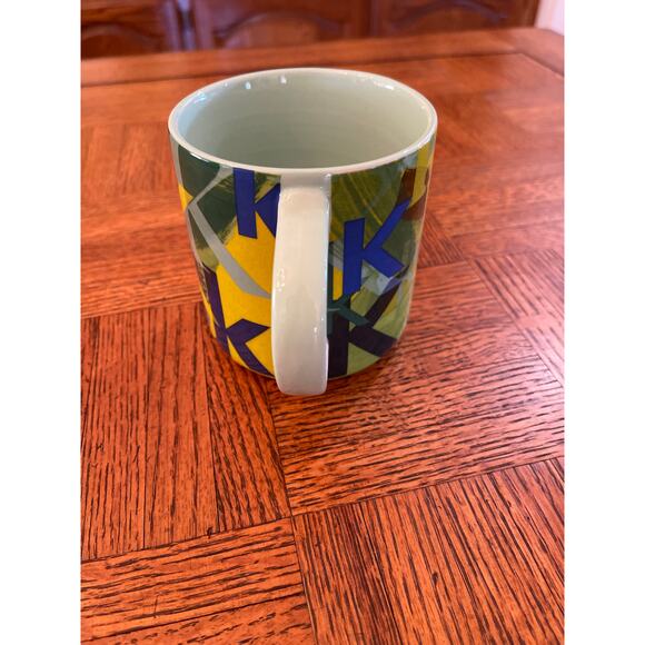 Anthropologie monogram K mug  New with imperfection - Picture 2 of 7